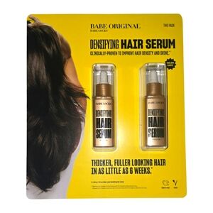 NIB Babe Original Densifying Hair Serum 2 Pack (1.76oz each)
